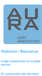 Mobile Screenshot of agenceaura.com